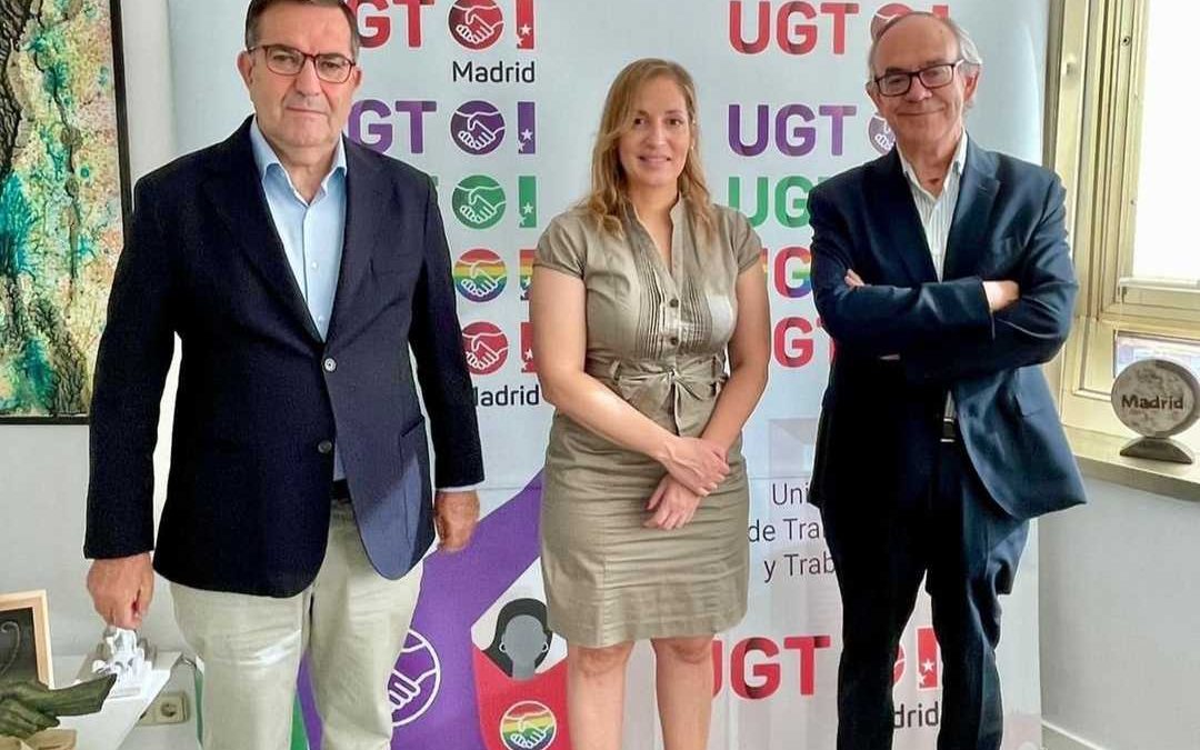 Reunión con FECOMA y UGT Madrid.