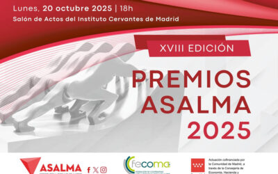 Acto de entrega de la VXIII Edicion de los Premios Asalma 2025 a la excelencia de la Economía Social Madrileña