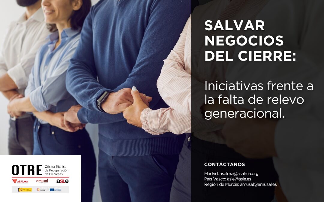 Salvar negocios del cierre: iniciativas frente a la falta de relevo generacional