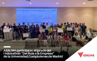 ASALMA participa en el jurado del I Hackathon “Del Aula a la Empresa” de la Universidad Complutense de Madrid