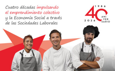 Cuatro décadas impulsando el emprendimiento colectivo y la Economía Social a través de las Sociedades Laborales