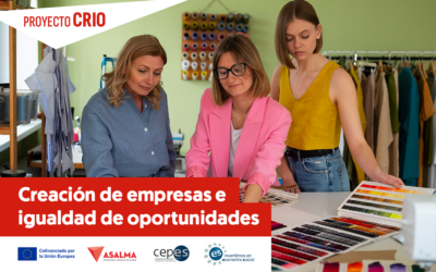 Newsletter: Creación de empresas e igualdad de oportunidades (Proyecto CRIO)